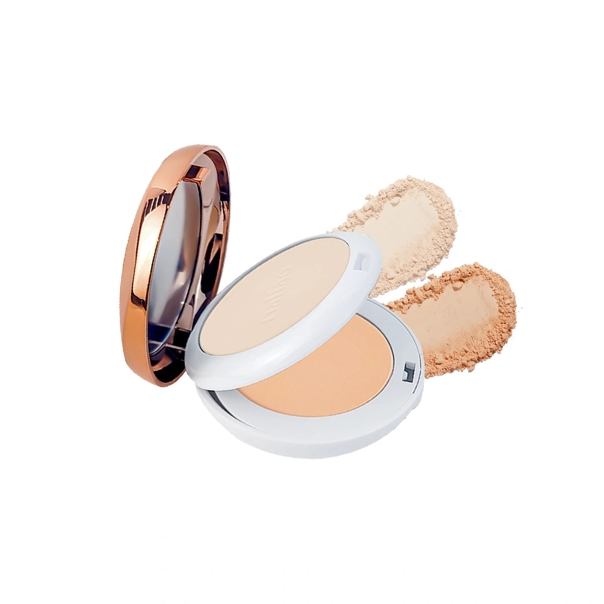Maliao High Coverage 2-in-1 Oil-Control Compact Powder